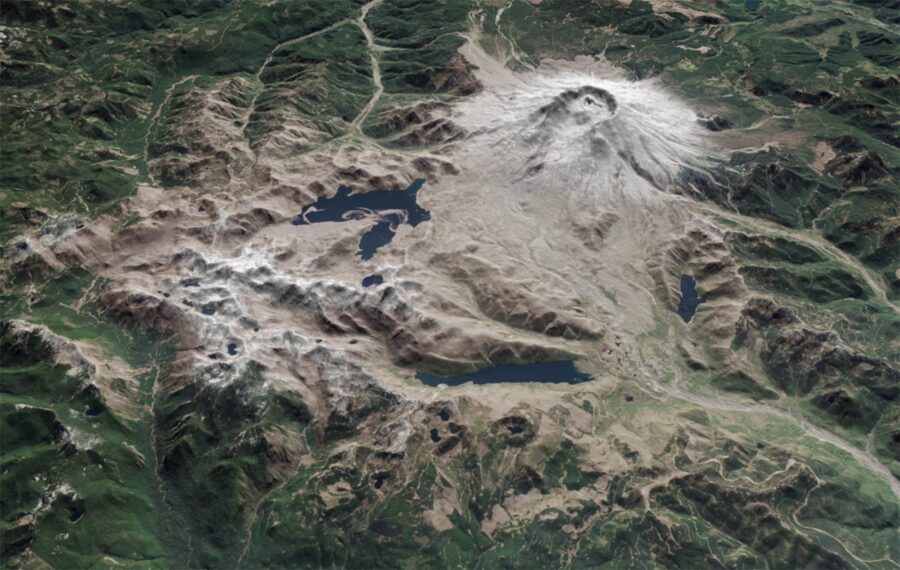 A Bird’s Eye View of Mount St. Helens - Portland Art Museum