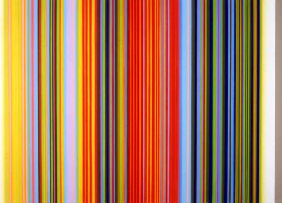 Tim Bavington (American, born England, born 1966), Voodoo Child, Slight Return (solo), 2002, acrylic on canvas, Gift of the Contemporary Art Council, © 2002 Tim Bavington.