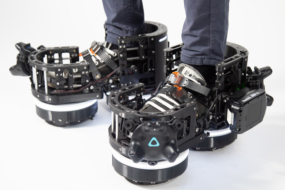 Photo of virtual reality shoes