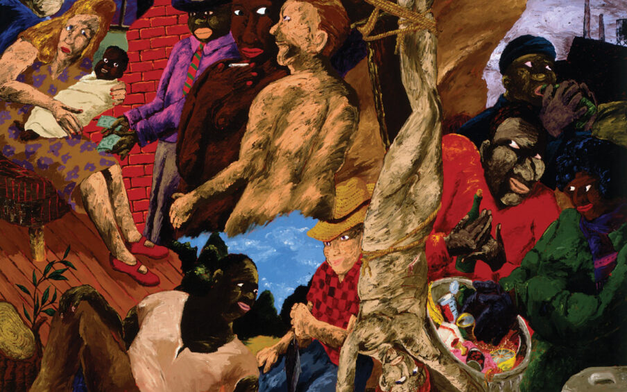 Robert Colescott painting