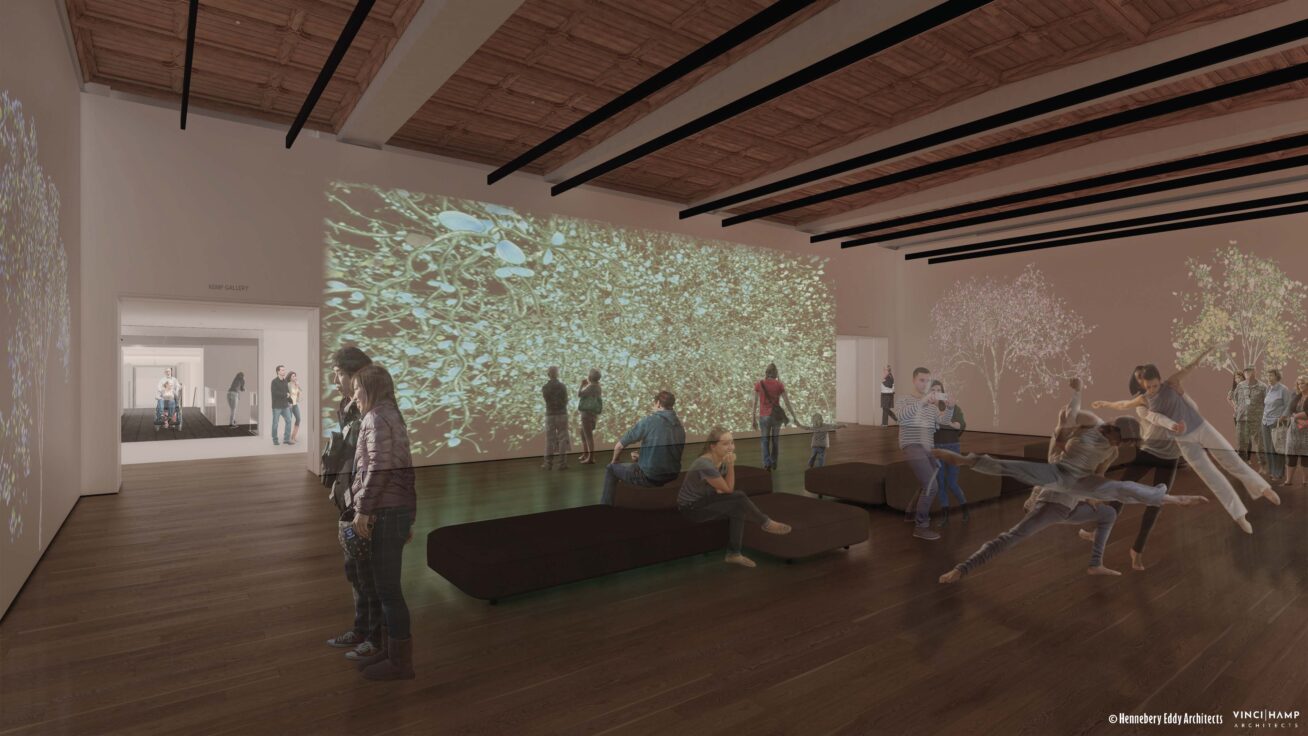 Rothko Pavilion rendering: video