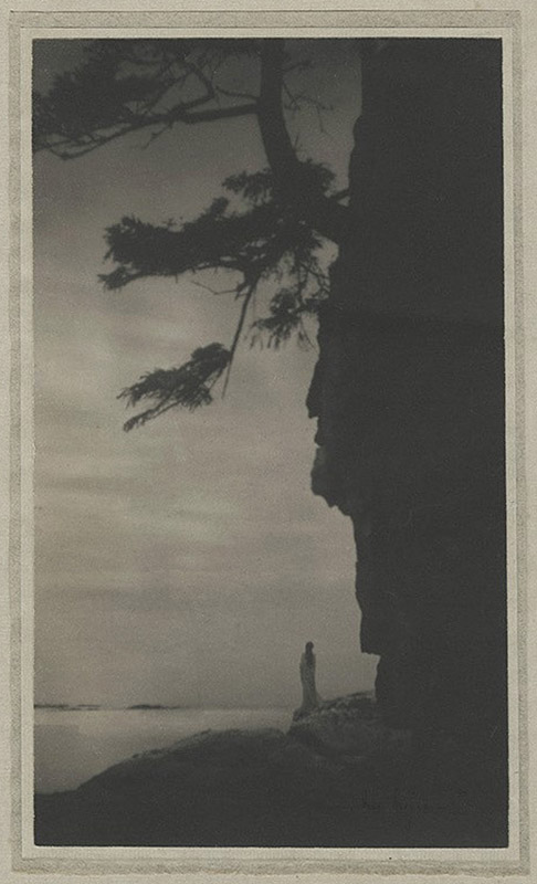 Anne W. Brigman (American, 1869 – 1950), Infinitude, 1915, platinum print, Museum Purchase: Funds provided by the Photography Council, 2019.19.1