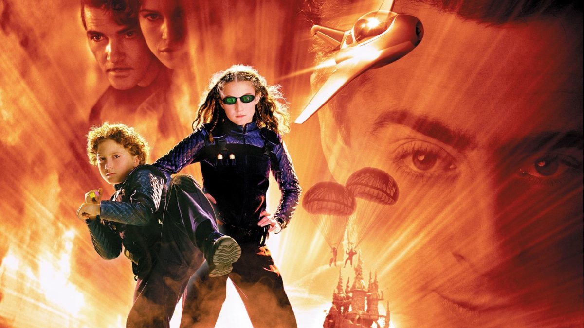 Collage of images from the movie Spy Kids
