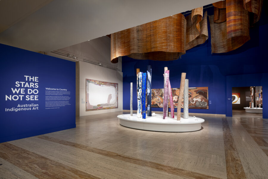 Installation view of The Stars We Do Not See