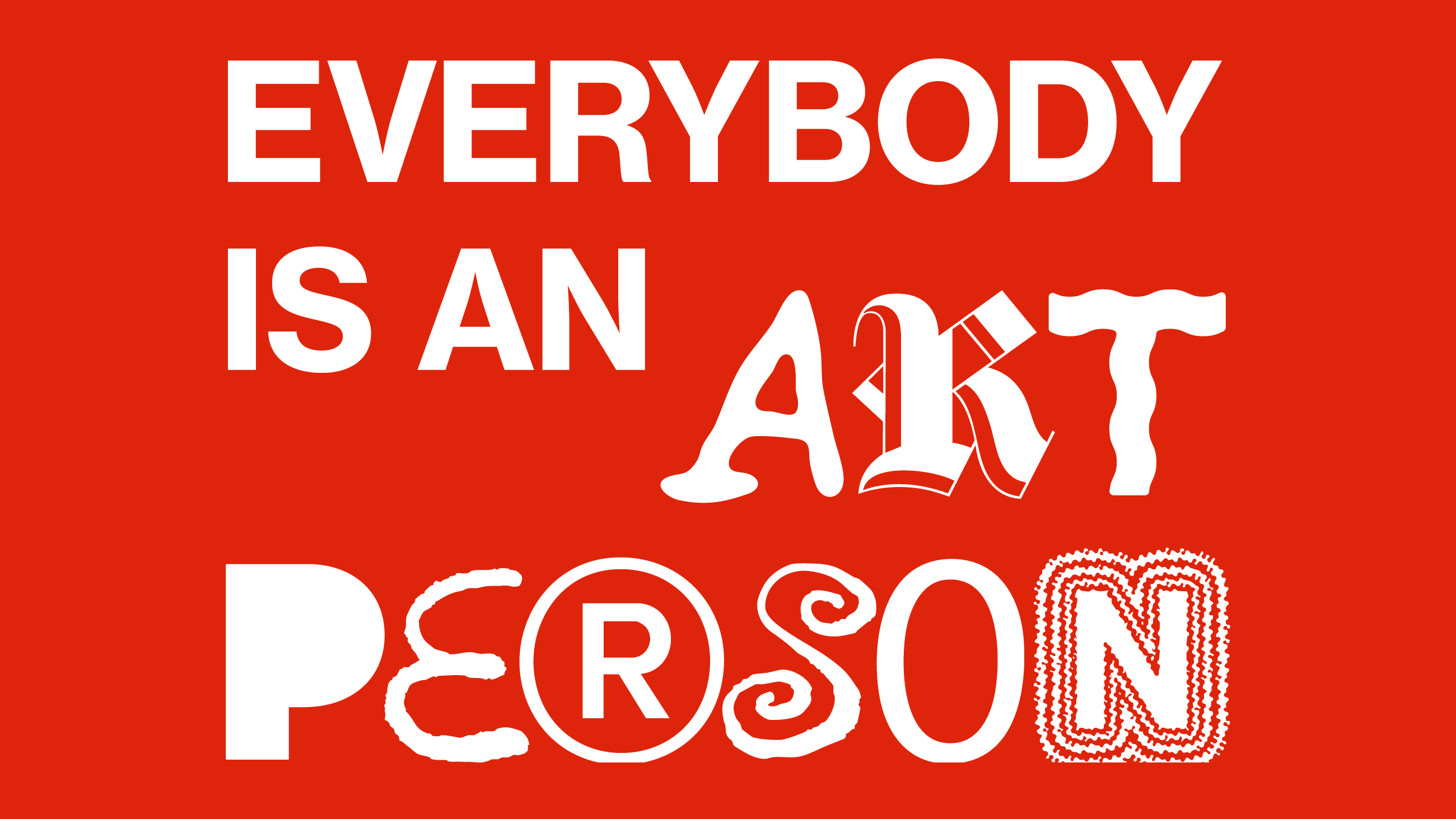 Everybody is an art person.