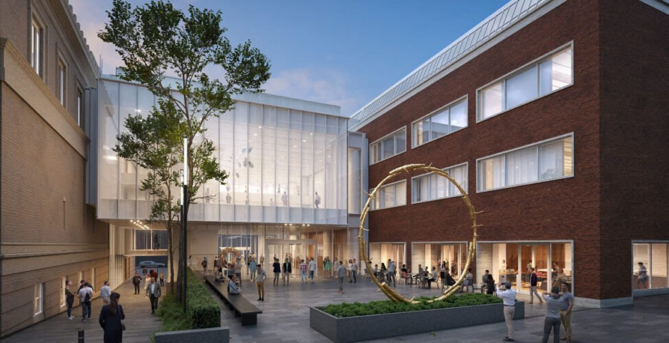 Rendering of transformed Portland Art Museum campus