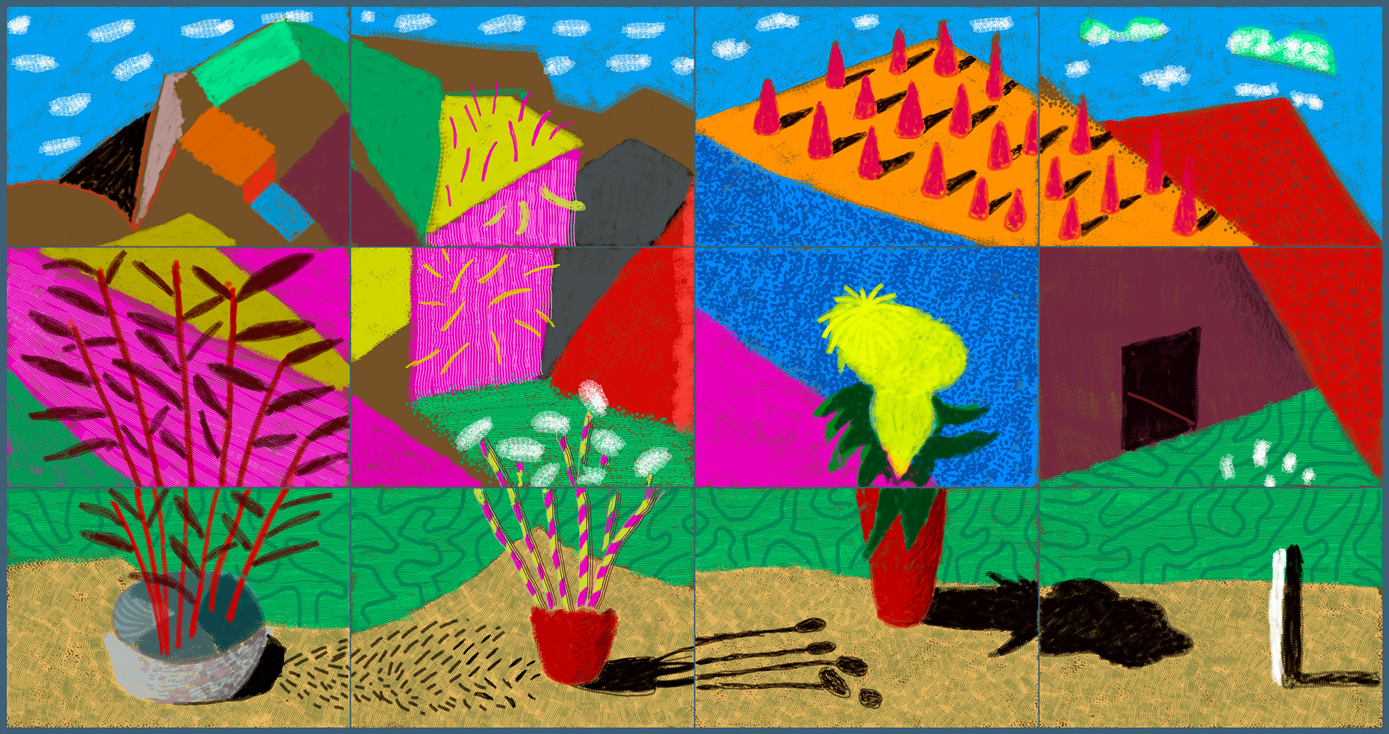 David Hockney: Works from the Collections of Jordan D. Schnitzer