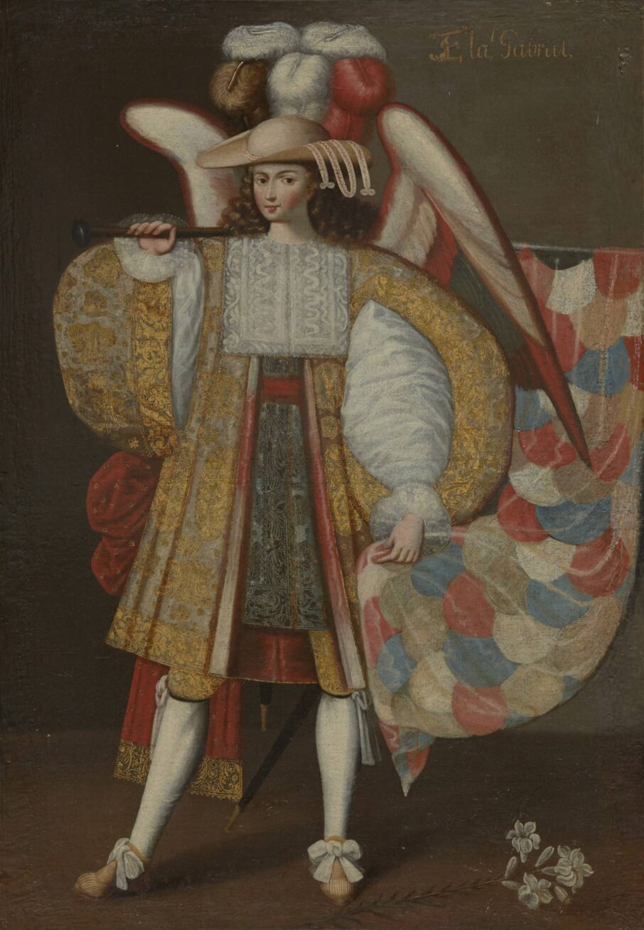A painting of Archangel Gabriel.