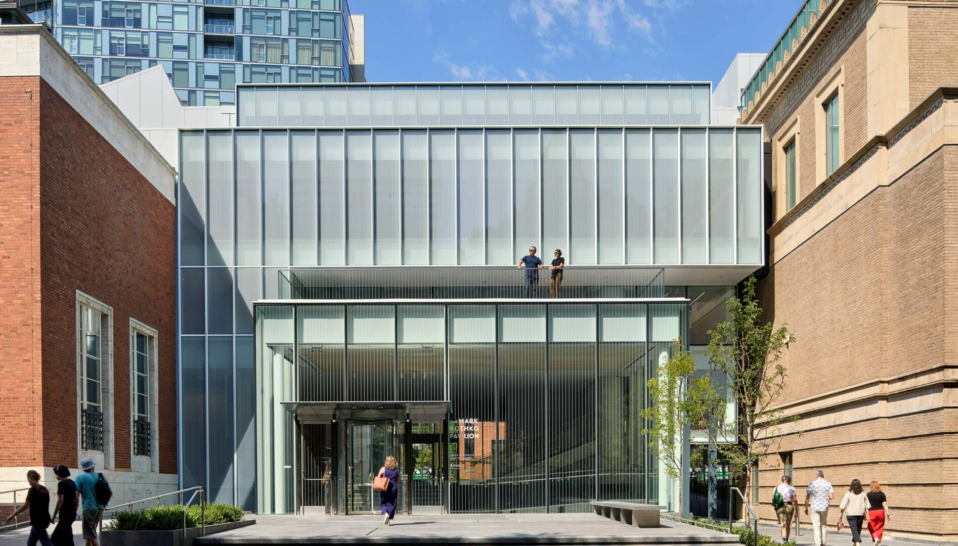 Exterior view of the Portland Art Museum.