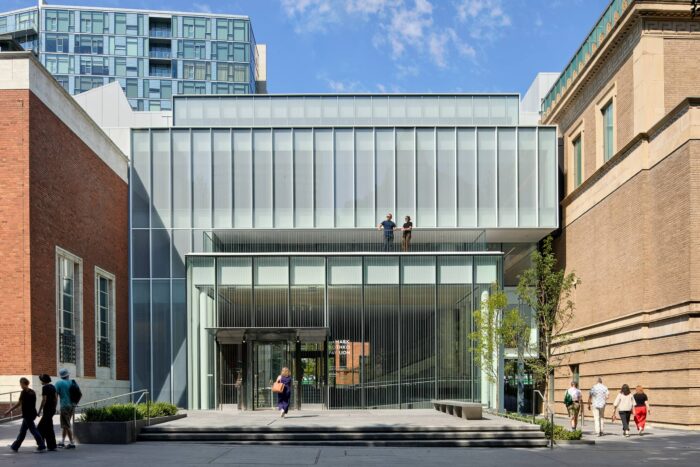 Exterior view of the Portland Art Museum.