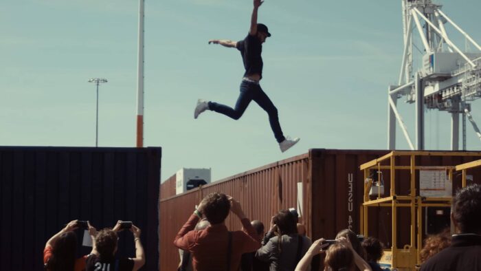 Film still from Faces Places.