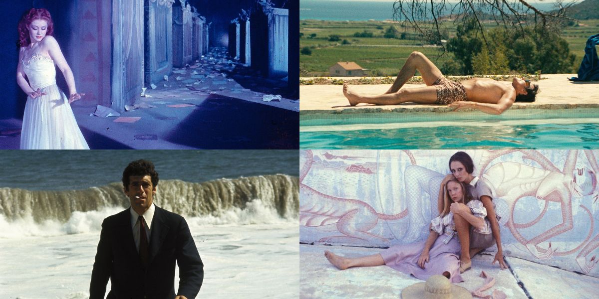 Four film stills in a grid.