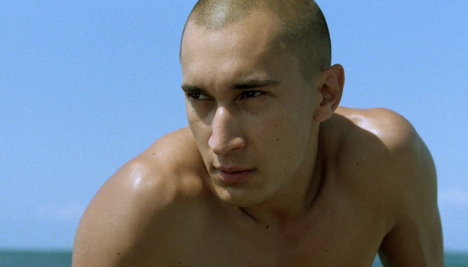 Film still from Beau Travail.
