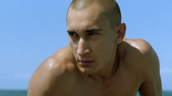 Film still from Beau Travail.