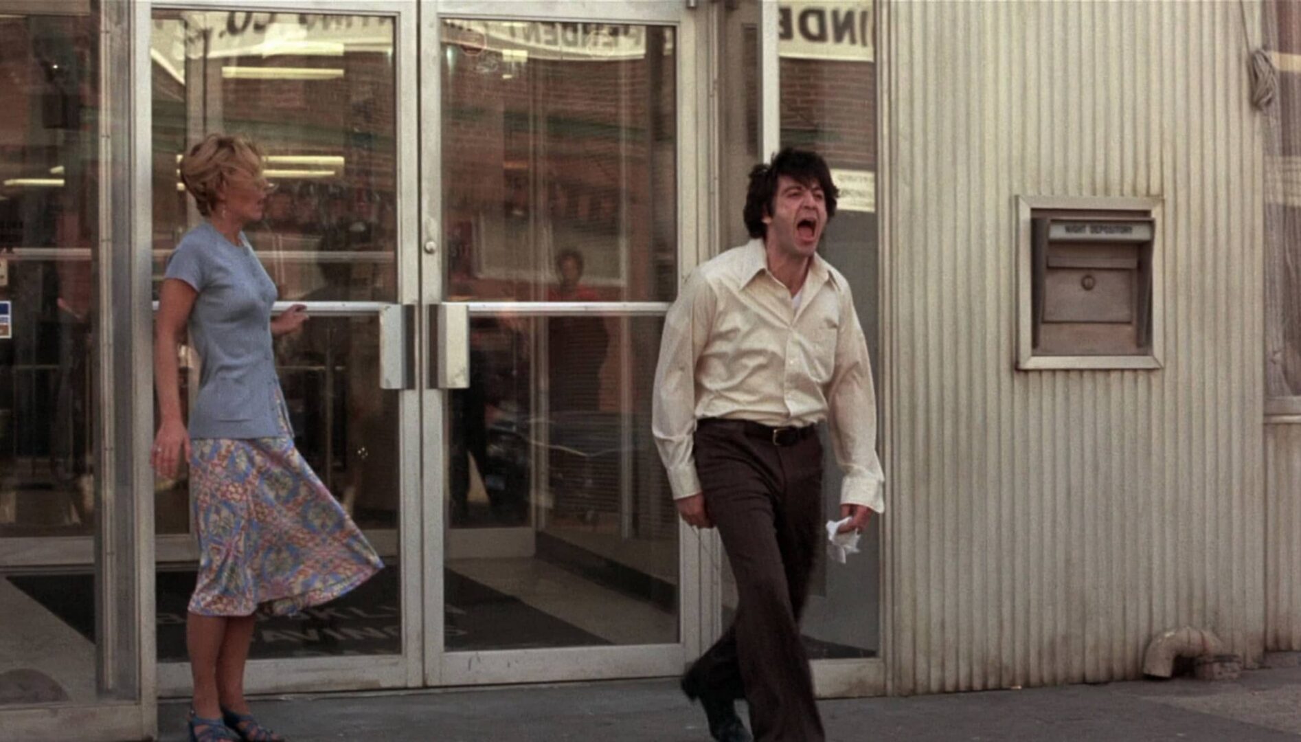 Film still from Dog Day Afternoon.