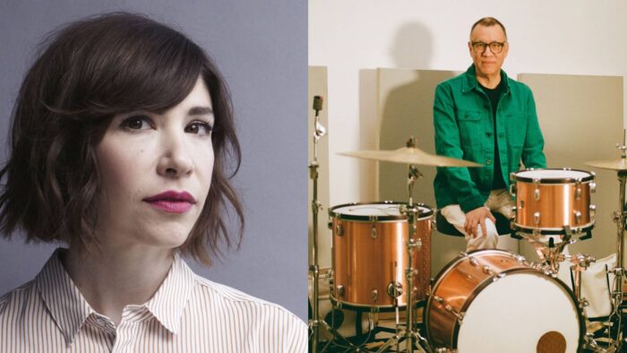 Carrie Brownstein and Fred Armisen.