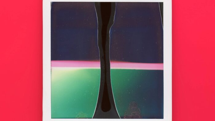 Abstract geometrical image in bright colors.