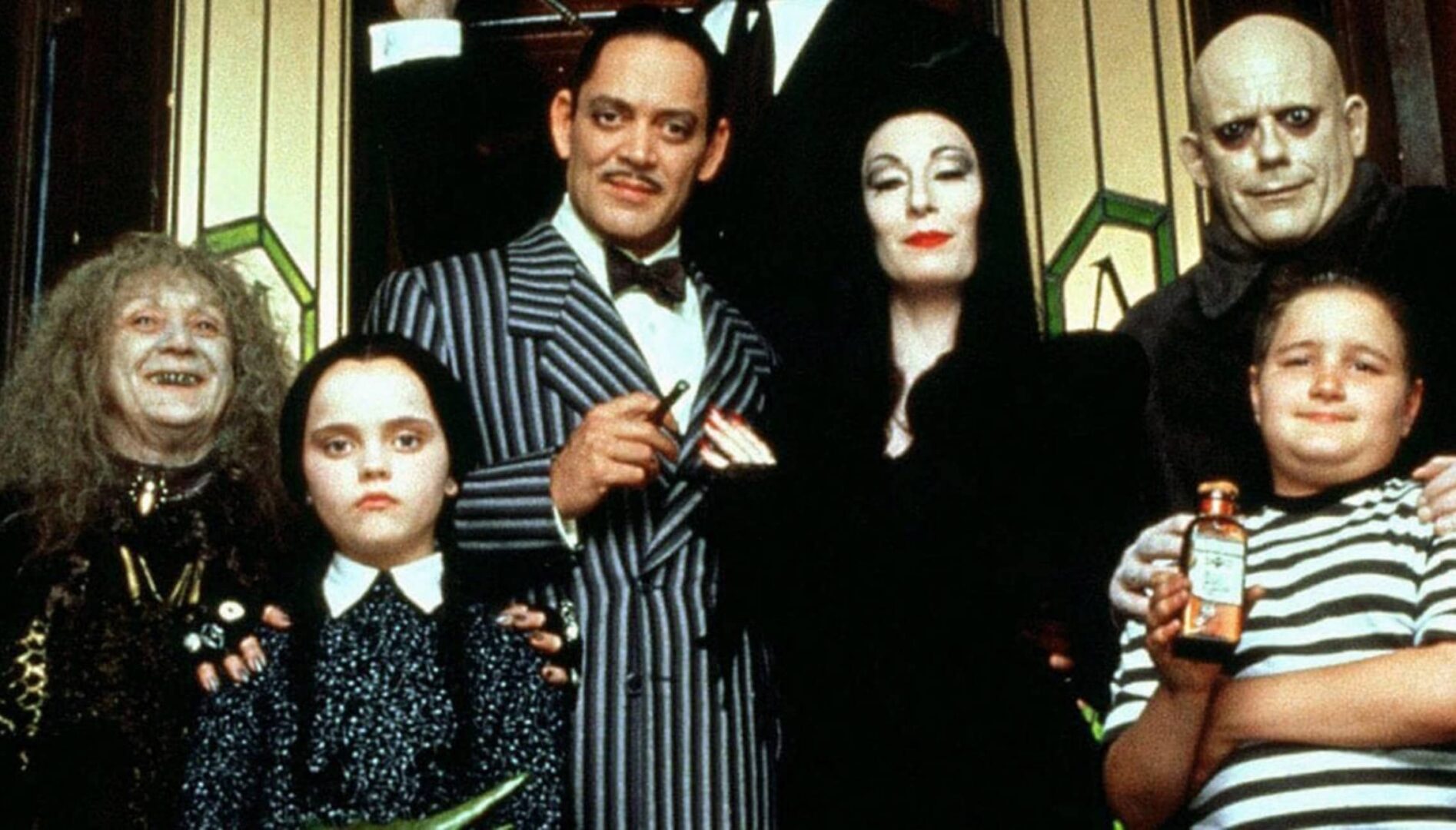 Film still from Addams Family.