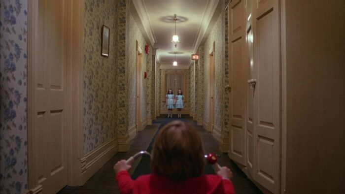 Film still from The Shining.