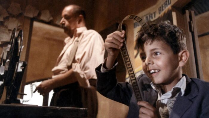Film still from Cinema Paridisio.