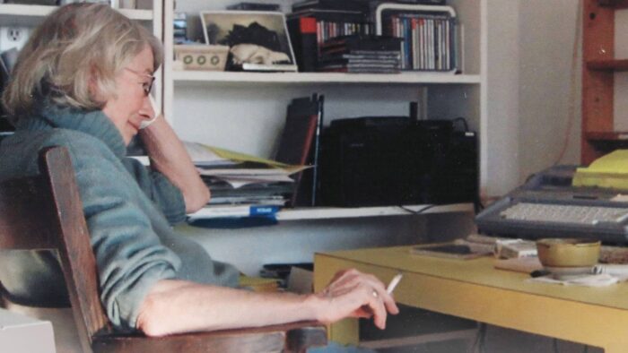 Film still from Mary Oliver.