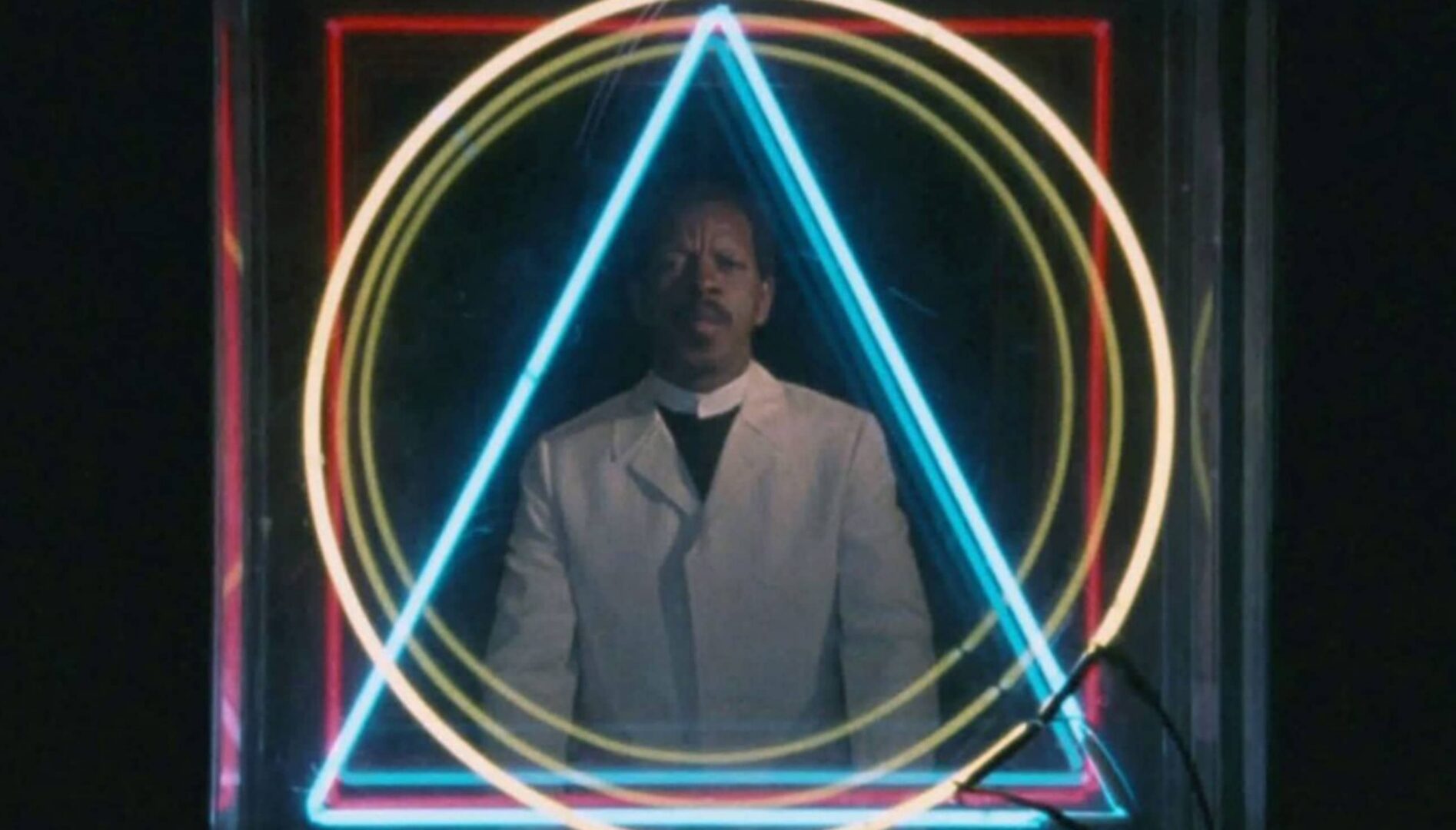 Film still from Ornette: Made in America.