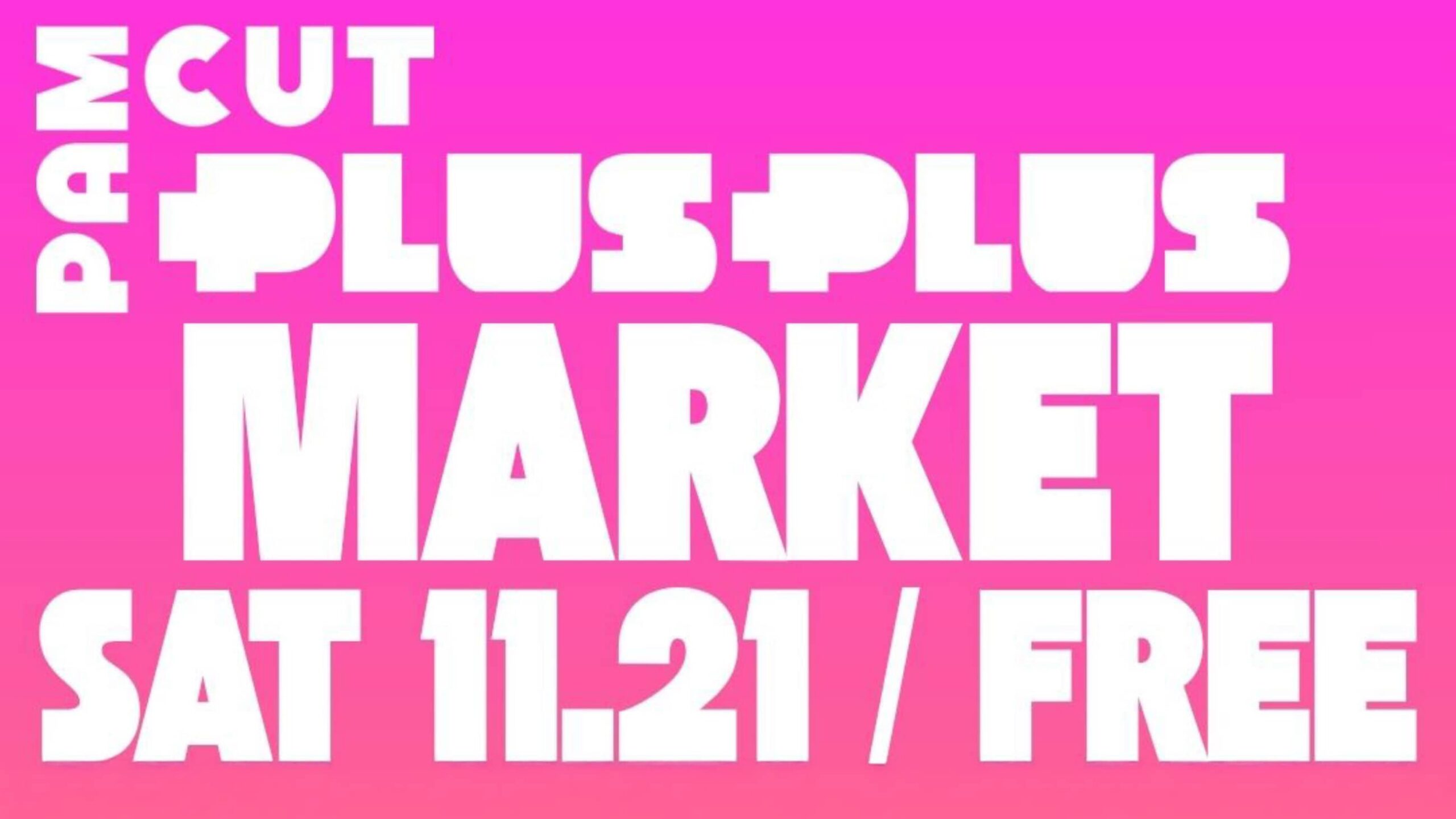PLUS PLUS Media Market poster
