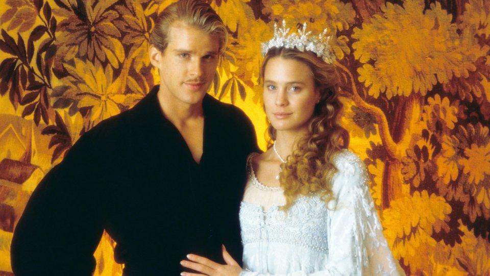 Film still of Westley and Buttercup from the Princess Bride.